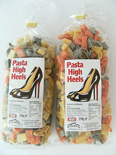 Pfalznudel Streuteile High Heels aus Nudelteig, 2X 250 g, Nudeln, Pasta, Dekoration, Delikatesse, Schuhe Pfalznudel Streuteile High Heels aus Nudelteig, 2X 250 g, Nudeln, Pasta, Dekoration, Delikatesse, Schuhe von Pfalznudel