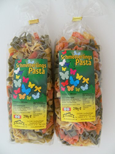 Pfalznudel Streuteile Schmetterlinge aus Nudelteig, 2X 250 g, Nudeln, Pasta, Dekoration, Delikatesse, Tiere, Falter Pfalznudel Streuteile Schmetterlinge aus Nudelteig, 2X 250 g, Nudeln, Pasta, Dekoration, Delikatesse, Tiere, Falter von Pfalznudel