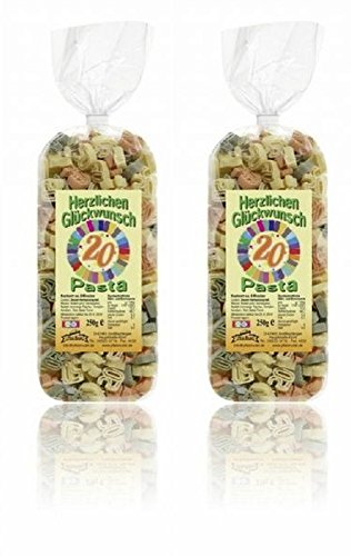 Pfalznudel Streuteile Zahl 20 aus Nudelteig, 2X 250 g, Nudeln, Pasta, Dekoration, Delikatesse Pfalznudel Streuteile Zahl 20 aus Nudelteig, 2X 250 g, Nudeln, Pasta, Dekoration, Delikatesse von Pfalznudel
