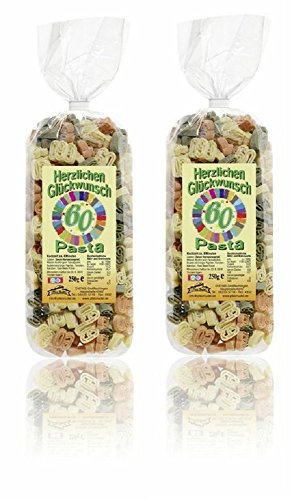 Pfalznudel Streuteile Zahl 60 aus Nudelteig, 2X 250 g, Nudeln, Pasta, Dekoration, Delikatesse Pfalznudel Streuteile Zahl 60 aus Nudelteig, 2X 250 g, Nudeln, Pasta, Dekoration, Delikatesse von Pfalznudel