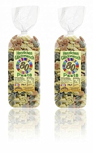 Pfalznudel Streuteile Zahl 80 aus Nudelteig, 2X 250 g, Nudeln, Pasta, Dekoration, Delikatesse Pfalznudel Streuteile Zahl 80 aus Nudelteig, 2X 250 g, Nudeln, Pasta, Dekoration, Delikatesse von Pfalznudel
