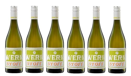 6x 0,75l - 2024er - Pfannebecker - Werkstoff weiß - Qualitätswein Rheinhessen - Deutschland - Weißwein halbtrocken von Pfannebecker