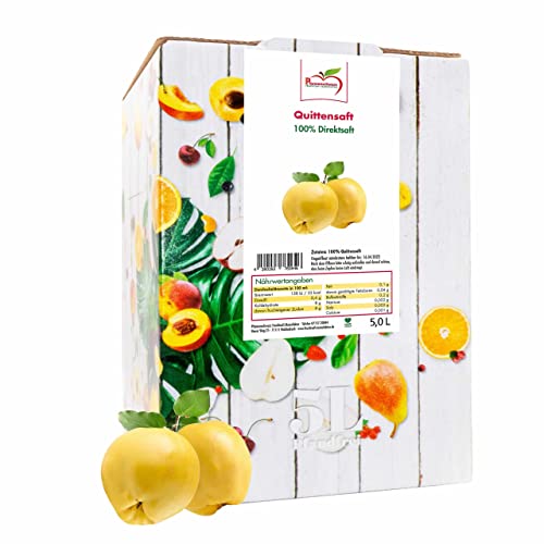 Pfannenschwarz Fruchtsaft Manufaktur Quittensaft Muttersaft 5 L Bag in Box von Pfannenschwarz Fruchtsaft Manufaktur