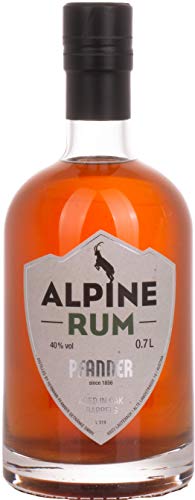 Alpine Pfanner Rum 40% Volume 0,7l in Geschenkbox Rum von Alpine