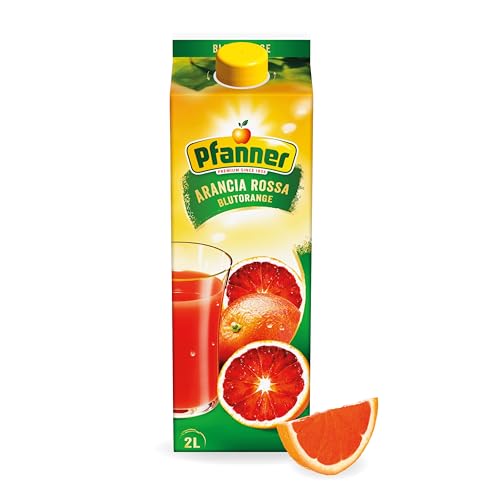 Pfanner Blutorange Getränk – Fruchtig-frisches Getränk mit Vitamin A und C – 20% Fruchtgehalt (1 x 2 l) von Pfanner