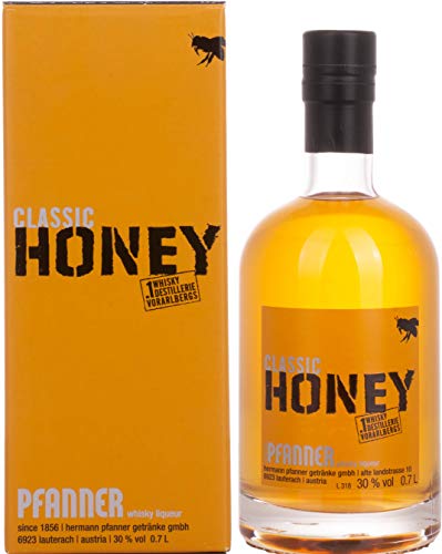 Pfanner Classic HONEY Whisky Liqueur 30% Volume 0,7l in Geschenkbox von Pfanner