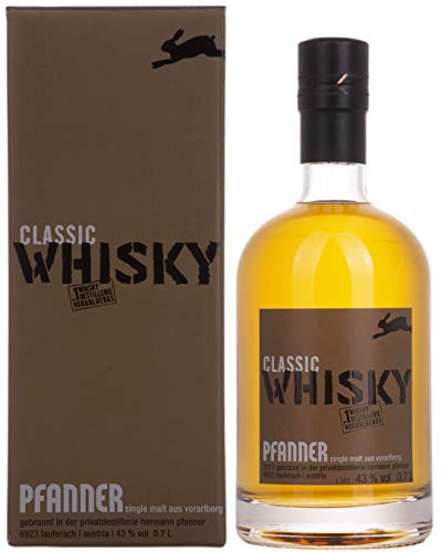 Pfanner Classic Single Malt Whisky 43% Volume 0,7l in Geschenkbox von Pfanner
