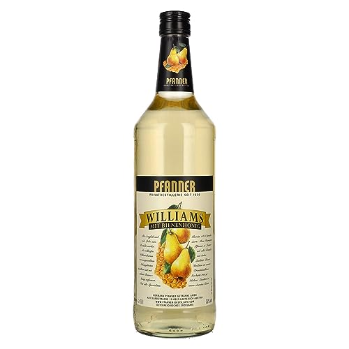 Pfanner Original WILLIAMS Brand mit Bienenhonig 35% Volume 1l Obstbrände von Pfanner