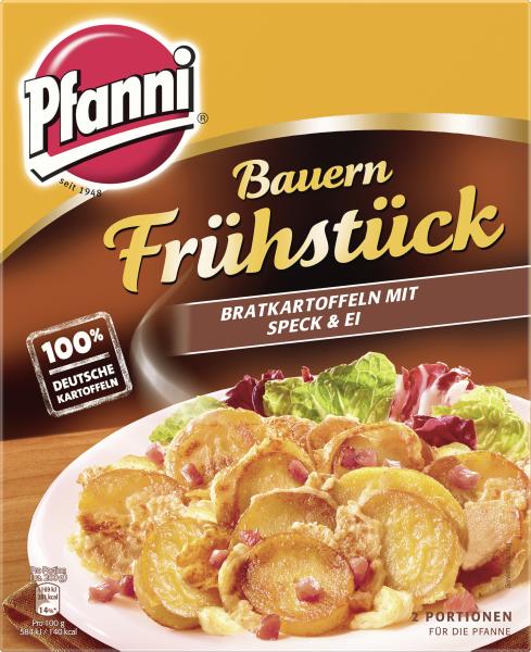 Pfanni Bauernfrühstück Bratkartoffeln mit Speck & Ei von Pfanni
