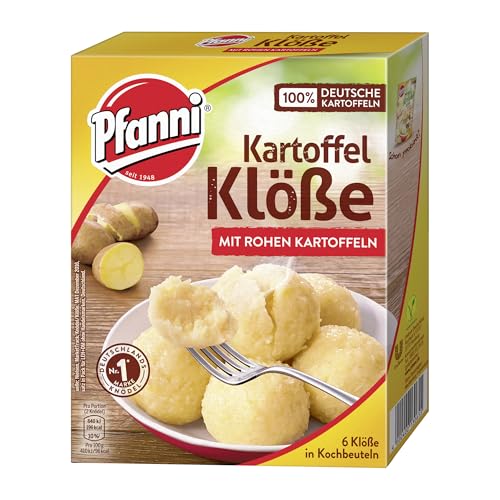 Pfanni Kartoffel Klöße mit rohen Kartoffeln, 1er-Pack (1 x 200 g) von Pfanni