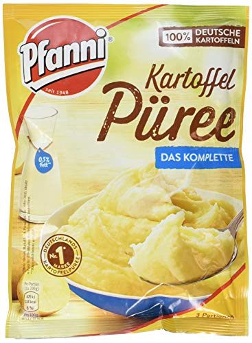 Pfanni Kartoffelpüree Das Komplette mit entrahmter Milch, 3 Portionen, 94.5 g (1er Pack) von Pfanni