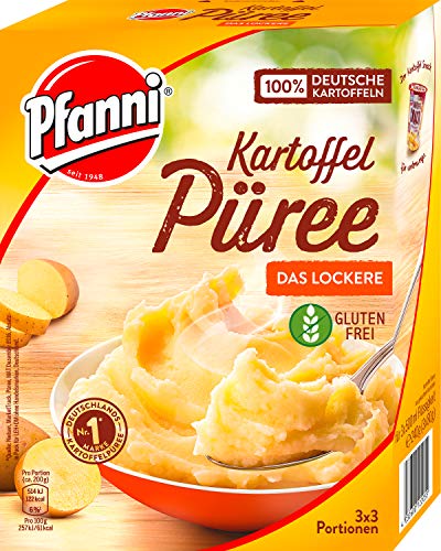 Pfanni Kartoffelpüree Der Klassiker, 1 x 3x3 Portionen (1 x 1500 ml), Klassiker von Pfanni