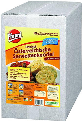 Pfanni Original Österreichische Serviettenknödel 10 kg, 1er Pack (1 x 10 kg) von Pfanni