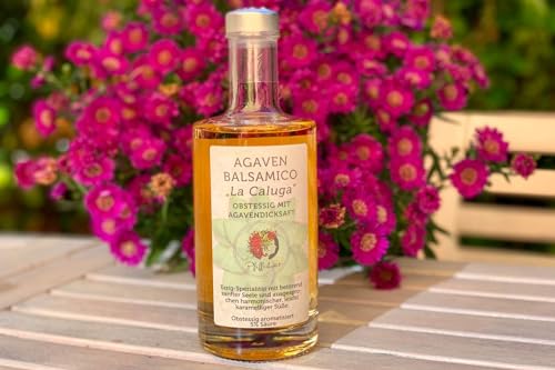 Pfefferbraut Agaven Balsamico "La Caluga" Obstessig mit Agavendicksaft 5% Säure - 350 ml von Pfefferbraut