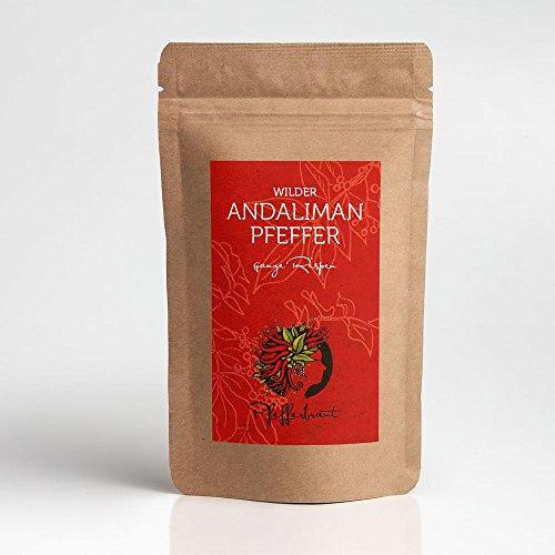 Andaliman Pfeffer aus Wildwuchs 20 g Zitronenpfeffer - spannend und exquisit - Gourmetpfeffer von Pfefferbraut