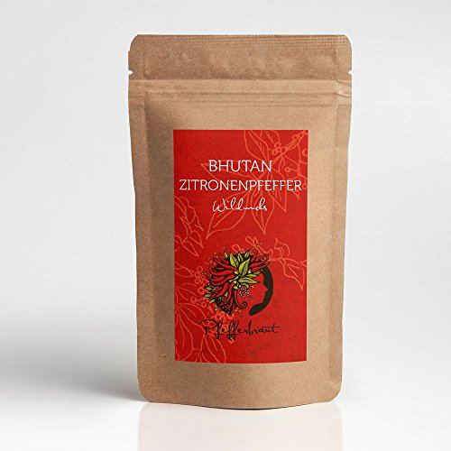 Bhutan Zitronenpfeffer 100g Wildwuchs - kleinere Unterart des Szechuan Pfeffers, ähnlich Timut und Andaliman exklusiv Bhutan Zitronenpfeffer 100g Wildwuchs - kleinere Unterart des Szechuan Pfeffers, ähnlich Timut und Andaliman exklusiv von Pfefferbraut
