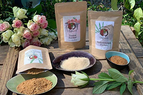 Geschenkset Bundle für Zuckerschnuten - 3 verschiedene Zuckersorten im Set Panela Zucker, Kokosblütenzucker & Tonkazucker Geschenkset Bundle für Zuckerschnuten - 3 verschiedene Zuckersorten im Set Panela Zucker, Kokosblütenzucker & Tonkazucker von Pfefferbraut