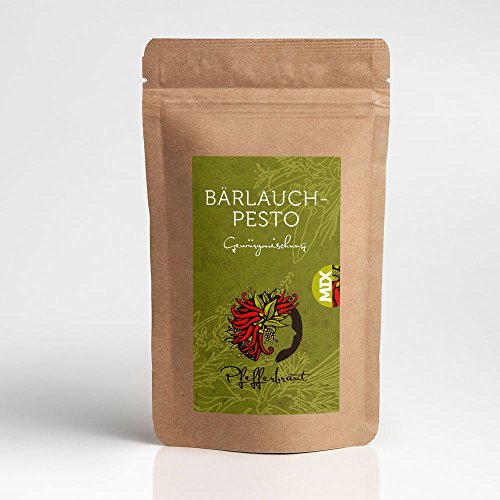 Pfefferbraut Bärlauchpesto 80 g - exquisite Gewürzmischung für Pesto, Saucen und Marinaden Pfefferbraut Bärlauchpesto 80 g - exquisite Gewürzmischung für Pesto, Saucen und Marinaden von Pfefferbraut