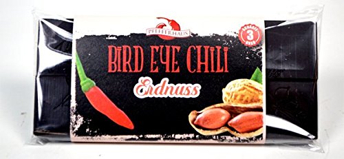 Bird Eye Chili Erdnuss Schokolade (50g) von Pfefferhaus