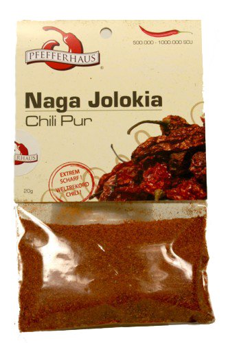 Pfefferhaus Chili Pur "Jolokia" gemahlen (20g) Pfefferhaus Chili Pur "Jolokia" gemahlen (20g) von Pfefferhaus