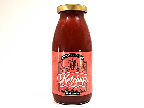 Pfefferhaus - Handgemachter Habanero Ketchup (250ml) Pfefferhaus - Handgemachter Habanero Ketchup (250ml) von Pfefferhaus