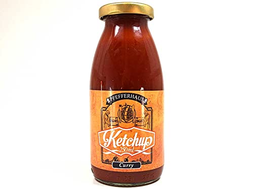 Pfefferhaus - Handgemachter Curry Ketchup (250ml) von Pfefferhaus