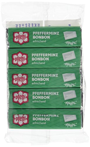 Pfeffi Pfefferminzbonbons 5er, 8er Pack (8 x 47 g) von Yoobure