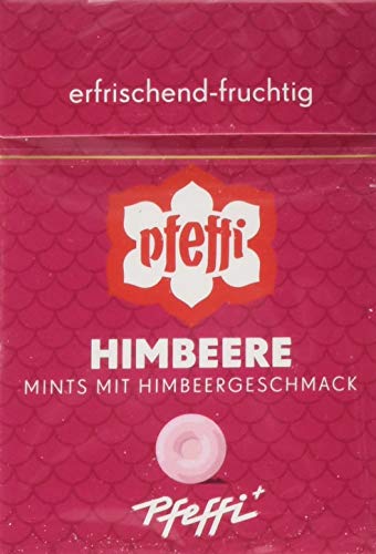 pfeffi Mint Drops Himbeere, 15er Pack (15 x 35 g) von Pfeffi