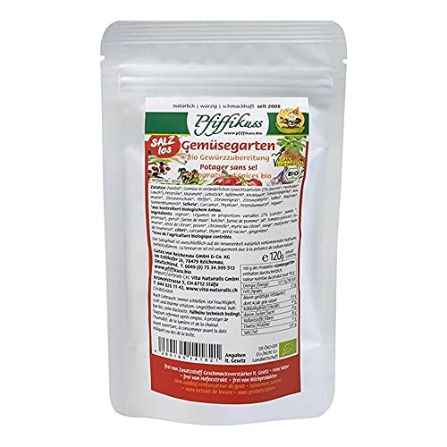 Gewürzzubereitung - Gemüsegarten Refill 120g Gewürzzubereitung - Gemüsegarten Refill 120g von Pfiffikus