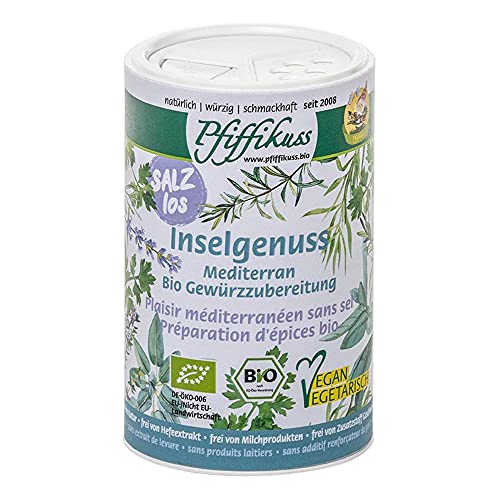 Gewürzzubereitung - Inselgenuss Mediterran Dose 60g Gewürzzubereitung - Inselgenuss Mediterran Dose 60g von Pfiffikus