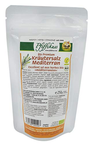 Kräutersalz Mediterran - Nachfüller 250g von Pfiffikus