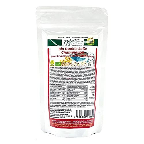Pfiffikus Dunkle Soße Champignon, Nachfüllbeutel, 300g Pfiffikus Dunkle Soße Champignon, Nachfüllbeutel, 300g von Pfiffikus