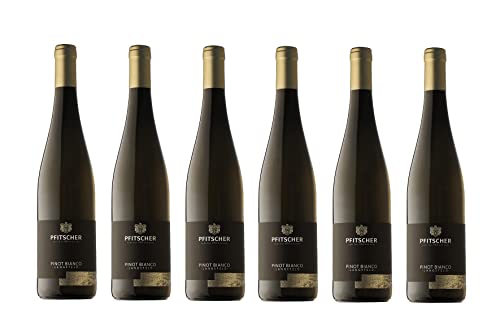 6x 0,75l - Pfitscher - Langefeld - Pinot Bianco - Alto Adige D.O.P. - Südtirol - Italien - Weißwein trocken von Pfitscher