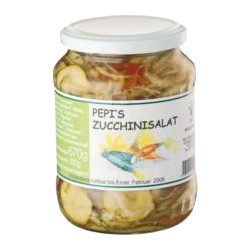 Zucchinisalat im Glas von Pflügelmeier