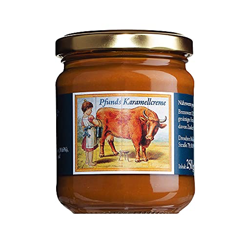 Pfunds Karamellcreme, Milchkonfitüre, Brotaufstrich (1 x 250g) Pfunds Karamellcreme, Milchkonfitüre, Brotaufstrich (1 x 250g) von Pfunds
