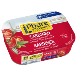 Sardinen in Olivenöl mit Tomaten Sardinen in Olivenöl mit Tomaten von Phare dEckmühl