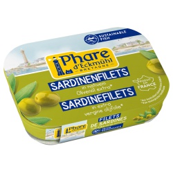 Sardinenfilets in Olivenöl von Phare dEckmühl