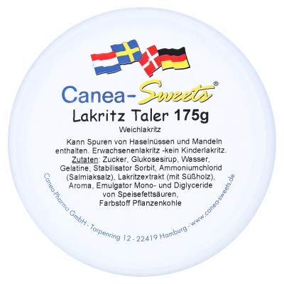 Canea-Sweets - Lakritz Taler,175g Canea-Sweets - Lakritz Taler,175g von Pharma Peter GmbH