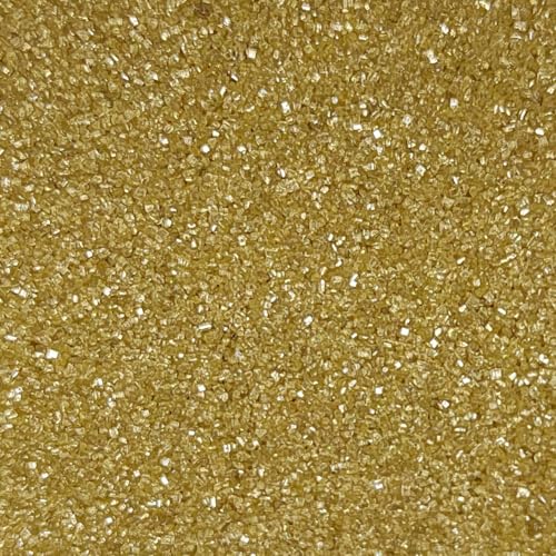 Gold Schleifzucker, essbare Zucker-Streusel Mix für Feier Kuchen, Cupcakes, Kekse, Hochzeitsfeier Kuchen Dessert Lebensmittel Dekoration Supplies von PhilaeEC