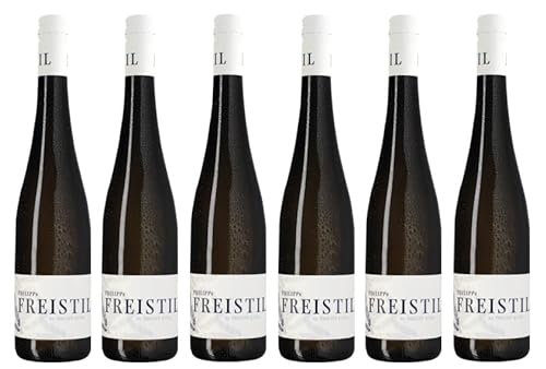 6x 0,75l - Philipp Kuhn - Philipps Freistil - Muskateller - VDP.Gutswein - Qualitätswein Pfalz - Deutschland - Weißwein trocken von Philipp Kuhn