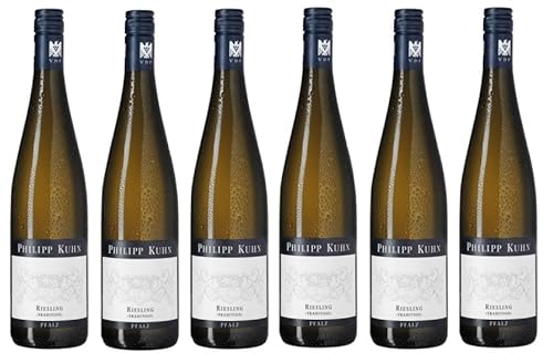 6x 0,75l - Philipp Kuhn - Tradition - Riesling - VDP.Gutswein - Qualitätswein Pfalz - Deutschland - Weißwein trocken von Philipp Kuhn