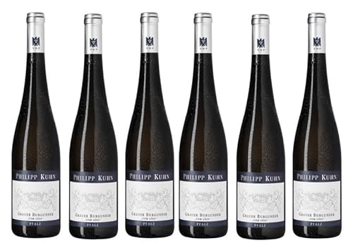 6x 0,75l - Philipp Kuhn - vom Löß - Großkarlbacher Grauburgunder - VDP.Ortswein - Qualitätswein Pfalz - Deutschland - Weißwein trocken von Philipp Kuhn