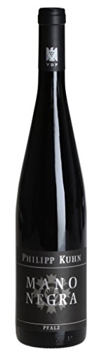 Cuvée Mano Negra tr. 2019 von Philipp Kuhn (1x0,75l), trockener Rotwein aus der Pfalz von Philipp Kuhn