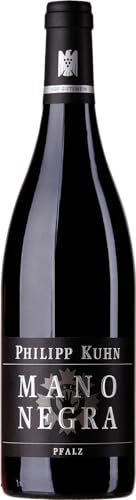 Philipp Kuhn Mano Negra Rotweincuvee trocken 2022 (1x 0,75L) | trocken | Rotwein | Deutschland | Cabernet Sauvignon von Weingut Philipp Kuhn
