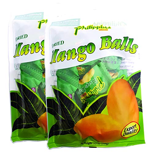 100g Mango getrocknete kandierte Fruchtkügelchen von Philippine Brand