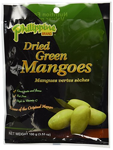 Philippine getrocknete grüne Mango in Streifen 100g Philippinen von Philippine Brand