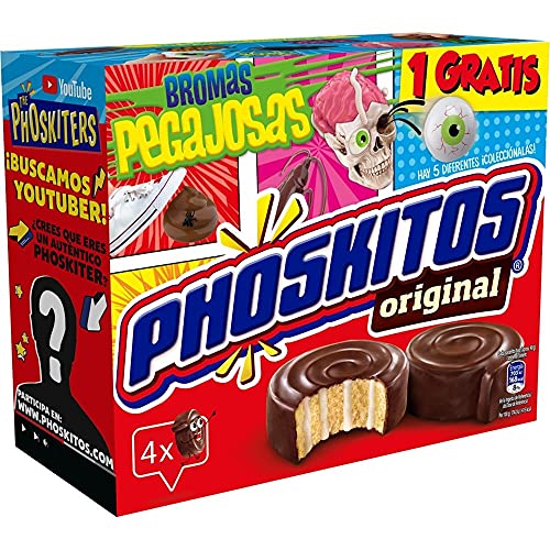 Phoskitos Schokoladenkuchen 4 Stück - 160 gr. von Phoskitos