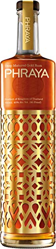 PHRAYA DEEP MATURED GOLD RUM | Thailand |7-12 Jahre in Eichenfässern gereift | zarte Süße mit leichter Würze | Award Winner | 700 ml | 40 % Vol. PHRAYA DEEP MATURED GOLD RUM | Thailand |7-12 Jahre in Eichenfässern gereift | zarte Süße mit leichter Würze | Award Winner | 700 ml | 40 % Vol. von Phraya
