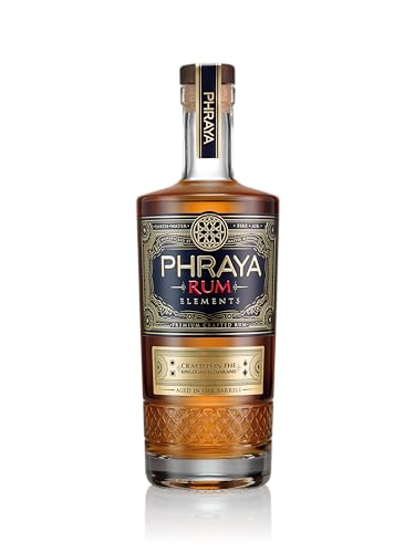 PHRAYA ELEMENTS RUM, Thailand, Cremige Süße & sanfte Würze in perfekter Harmonie, Award Winner, Perfekt für Cocktails, 700 ml, 40 % Vol. von Phraya