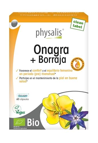 Physalis Onagra+Löscher 60 Licaps, Bio, 1er Pack (1 x 200 g) von Physalis